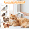 Cepillo de vapor para gatos de pelo corto y largo