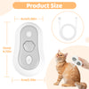 Cepillo de vapor para gatos de pelo corto y largo