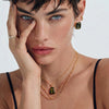Forest Gold Amber Necklace