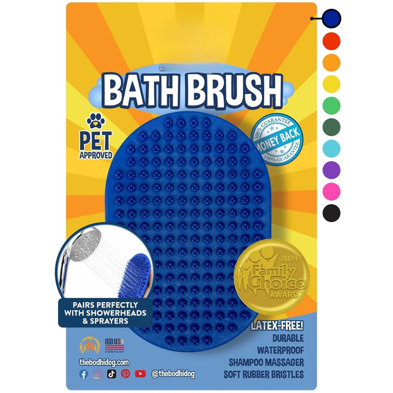Cepillo de baño con champú para perros y gatos