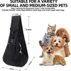 Bolsa bandolera para perros y gatos pequeños